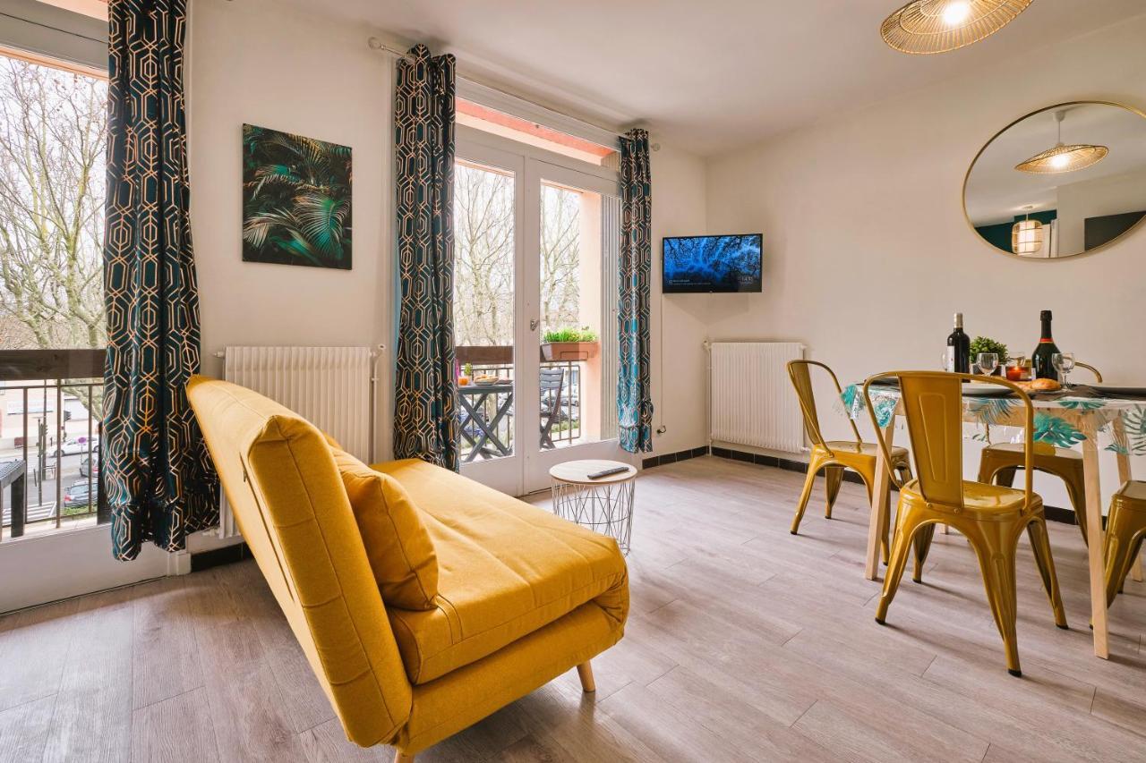 Tout Confort ! Climatisation, Centre-Ville, Parking, Terrasse, Wifi, Netflix Carcassonne Zewnętrze zdjęcie