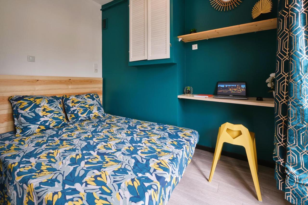 Tout Confort ! Climatisation, Centre-Ville, Parking, Terrasse, Wifi, Netflix Carcassonne Zewnętrze zdjęcie